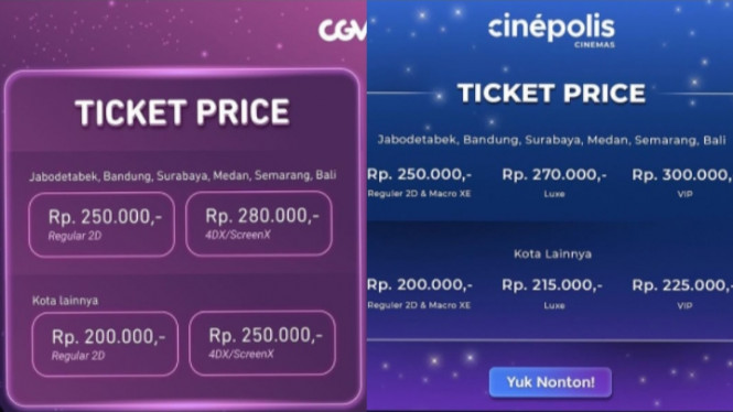 Berapa Harga Tiket Pertunjukan BTS Yet To Come