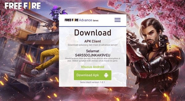 Download FF Advance Server Versi Terbaru 2023