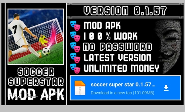 Download File Soccer Superstar Mod Apk Unlimited Hits Terbaru 2023