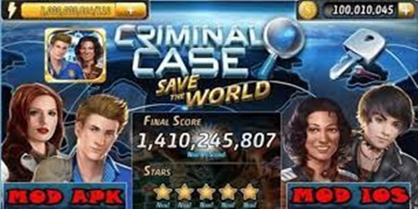 Fitur Canggih Pada Game Criminal Case Versi Modifikasi