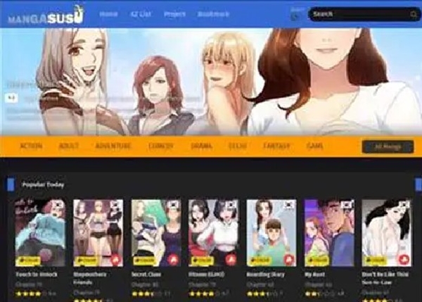 Fitur Unggulan Mangasusu Mod Apk