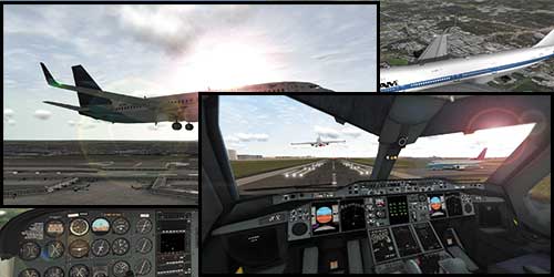 Gameplay Dari Real Flight Simulator Mod Apk
