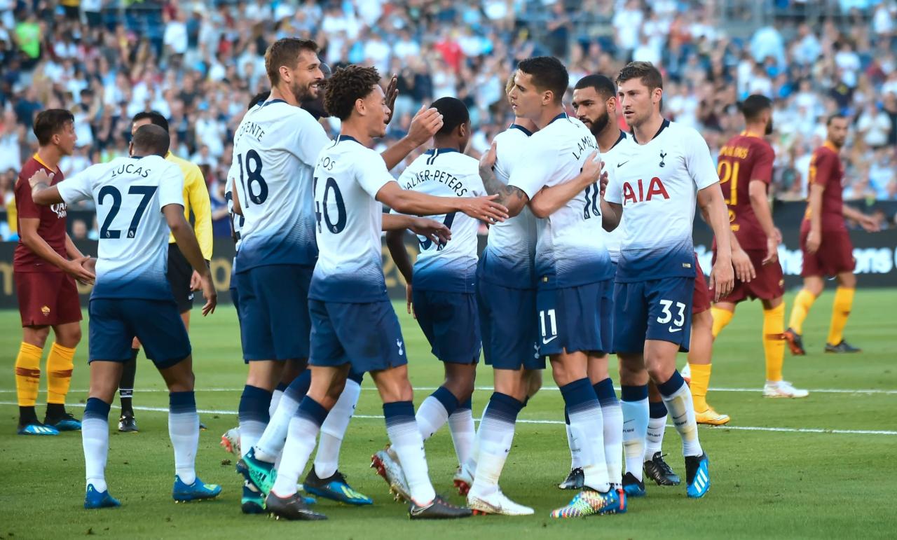 Liga Europa Tottenham Vs Roma, Duel Sengit 2-2