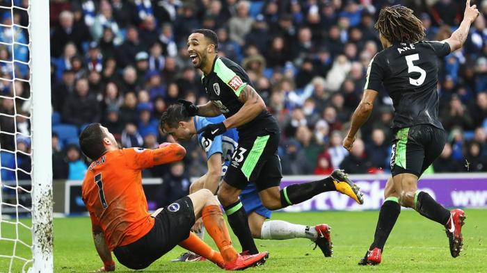Bournemouth Menang, Brighton Imbang 2-2 Lawan Leicester